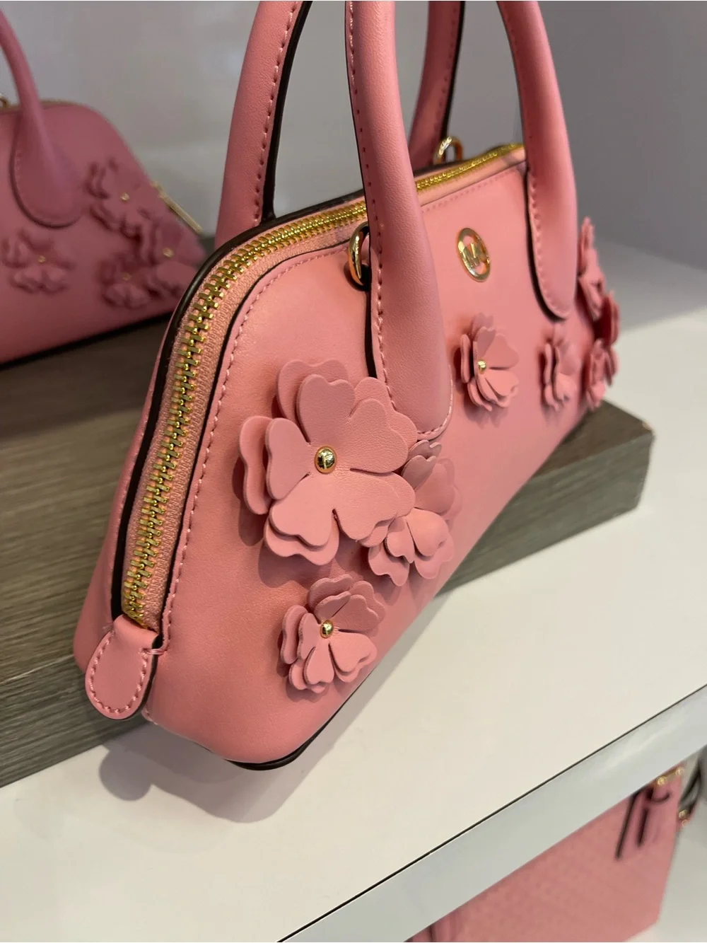 MICHAEL KORS Petra Small Floral Embellished Crossbody Bag
Carnation 
NWT - Picture 8 of 16